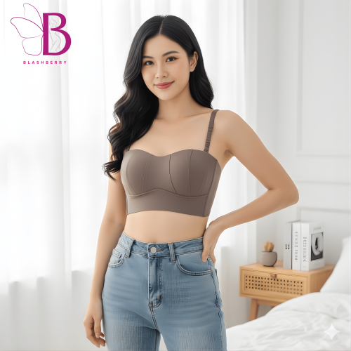 "Seamless Padded Bra: Unseen Support, Unbeatable Comfort"